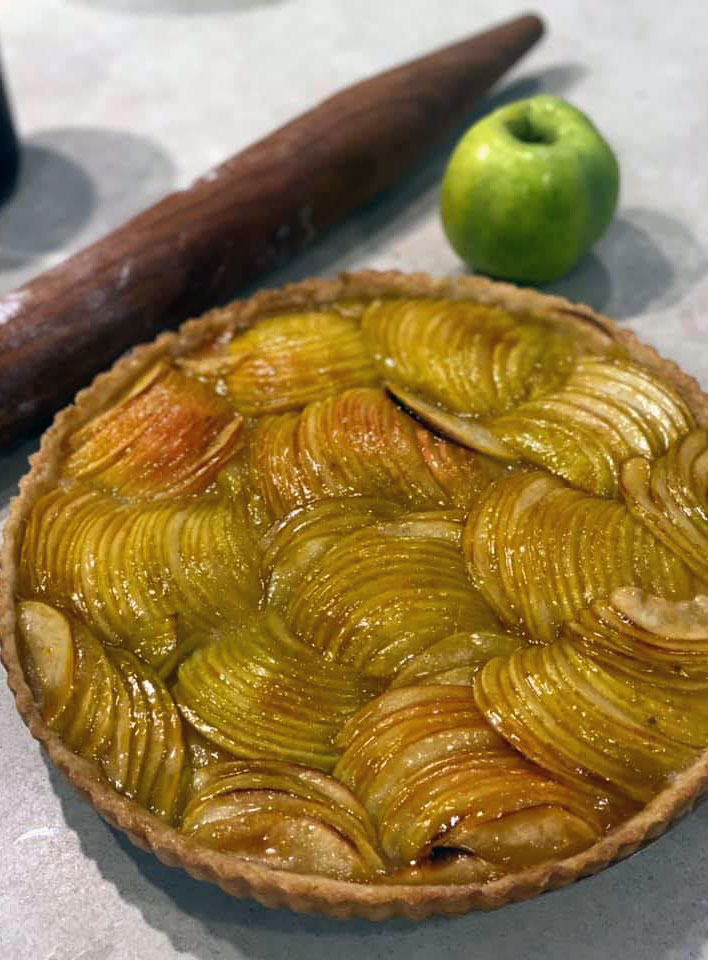 French Apple Tart, Benson, Vermont